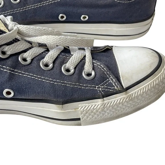 Converse Blue Sneakers Size 9 - Picture 3 of 6